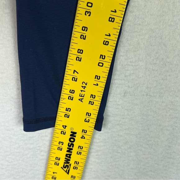 ECHT leggings stretch high rise wide waist  size:M key pocket - Picture 6 of 10